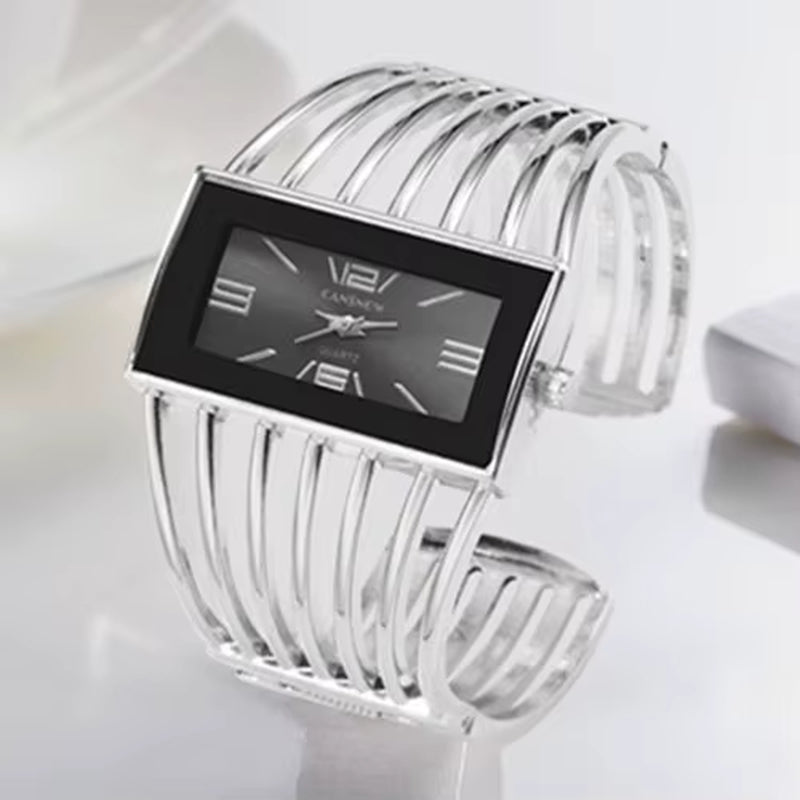 Reloj CANSNOW Para Mujer, Reloj De Pulsera De Oro Rosa a La Moda De Lujo, Reloj De Vestir Para Mujer, Reloj De Pulsera Para Mujer Saati Para Niñas, Relojes