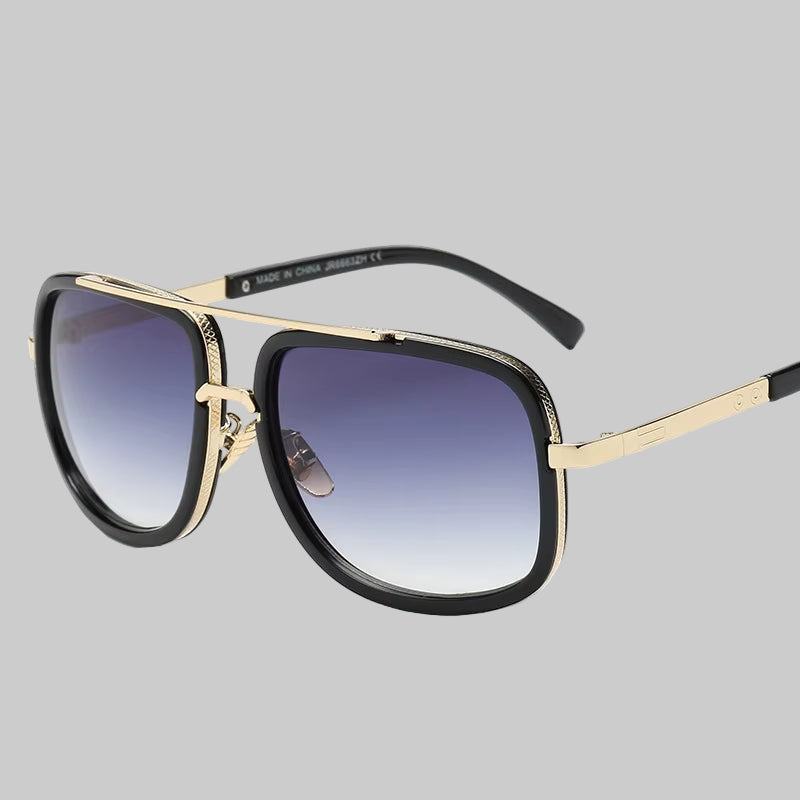 Nueva Moda Cool Hombres Gafas De Conducción Gafas De Verano Estilo Gradiente Marrón Gafas De Sol Vintage Piloto Gafas De Sol UV400 Gafas De Sol
