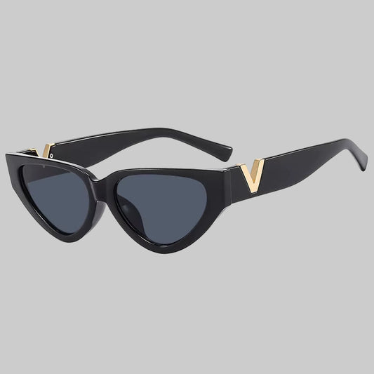 Gafas De Sol De Lujo Vintage Cat Eyt Para Mujer, Gafas De Sol Estilo Ojo De Gato De Diseñador De Marca V a La Moda, Gafas De Sol UV400 Para Mujer 2023
