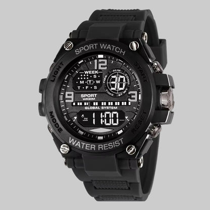 MAYZHISU, Reloj Electrónico De Lujo Para Hombre, Relojes Deportivos Para Exteriores Para Hombre, Cronómetro, Calendario Resistente Al Agua, Reloj Digital Para Niños, Regalo